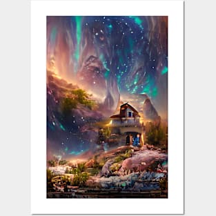 Beautiful House on Mars Posters and Art